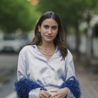 Young stilysh woman